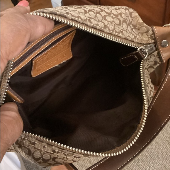 Coach Y2K Brown Tan Mini Purse with Matching Wallet - Picture 6 of 10